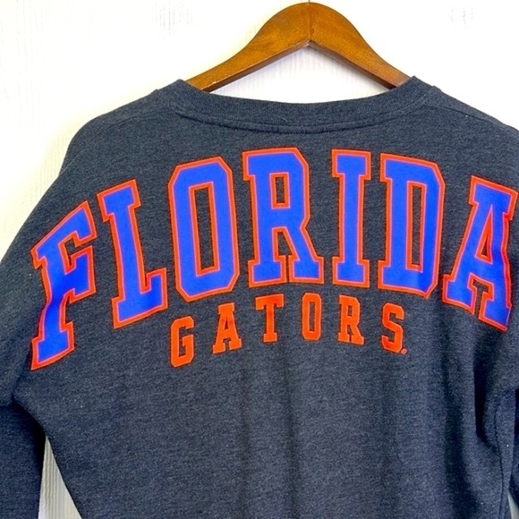 Colosseum - Florida Gators Long Sleeve Gator Graphics And Stripes Sweatshirt XS - Picture 11 of 11